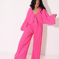 Loving Life | Pleated Pant Set