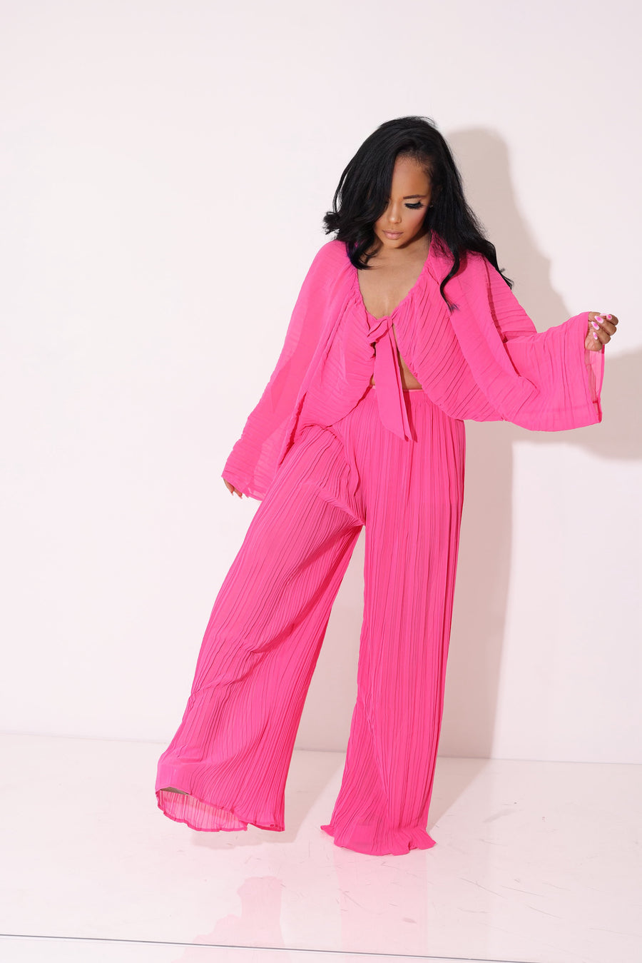 Loving Life | Pleated Pant Set