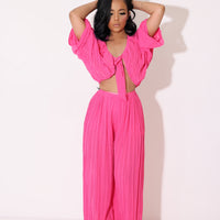 Loving Life | Pleated Pant Set