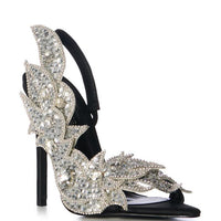 Go Cinderella| Rhinestone Slingback Sandal