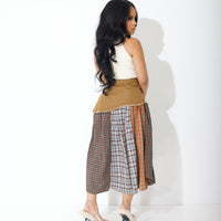 Cinnamon Apple  |Plaid Skirt