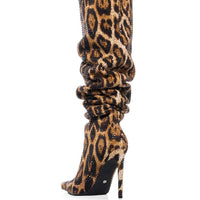 Change Spots | Leopard Rhinestone Boots