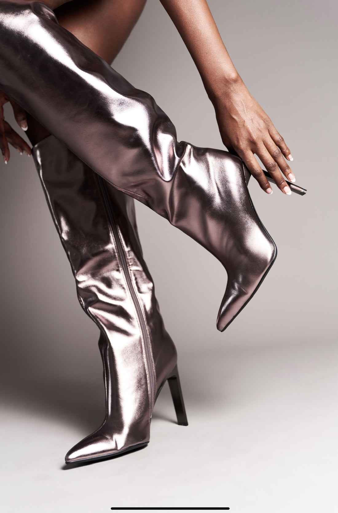 High Heels Zipper Ankle Boots | Saltos pretos, Botas femininas, Botas