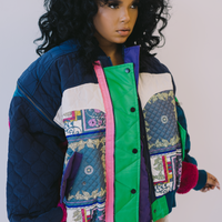 Patchwork Princess | Quilted Bomber